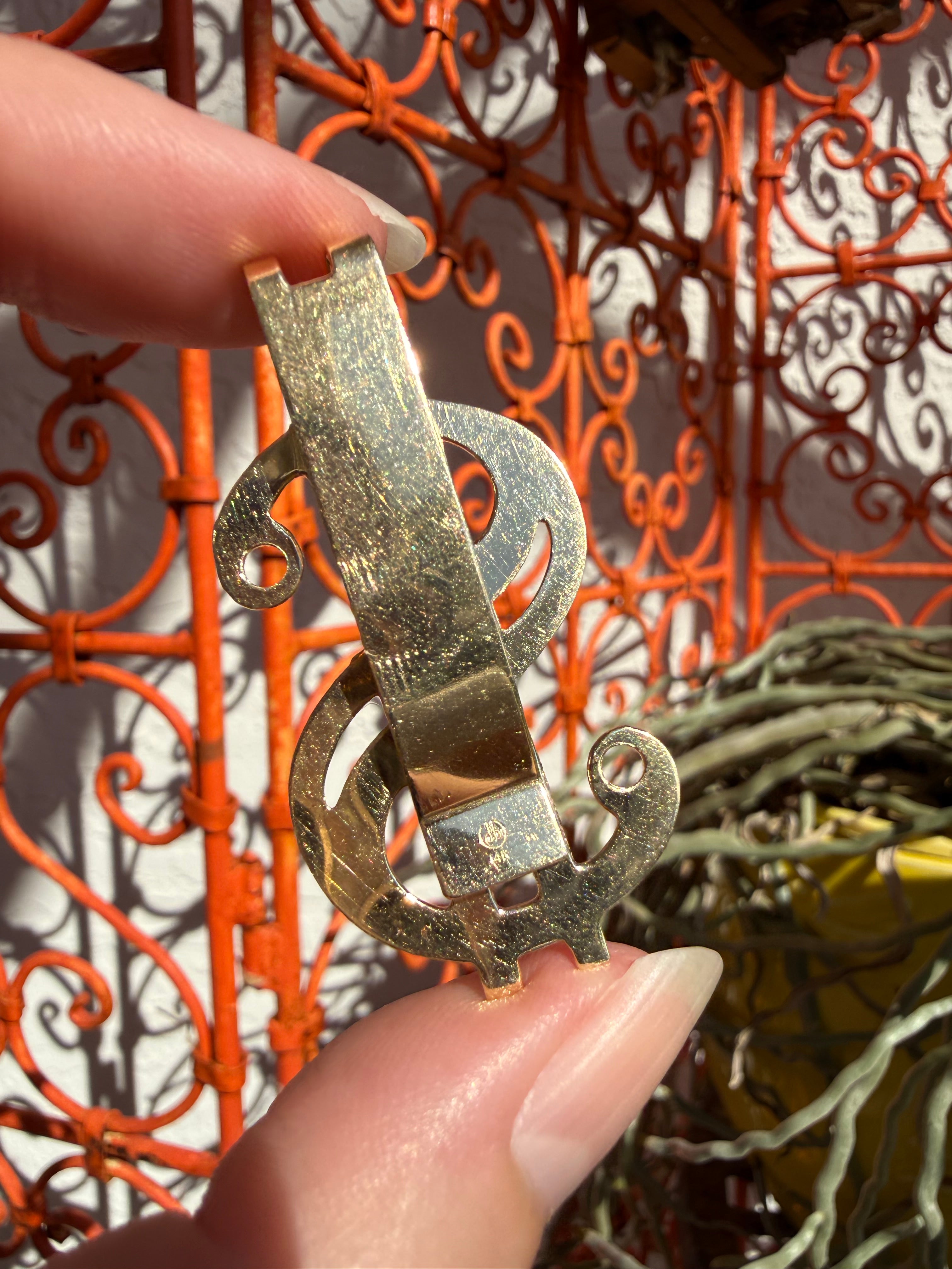 14k Dollar Sign Money Clip