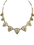 18k French Filigree Necklace