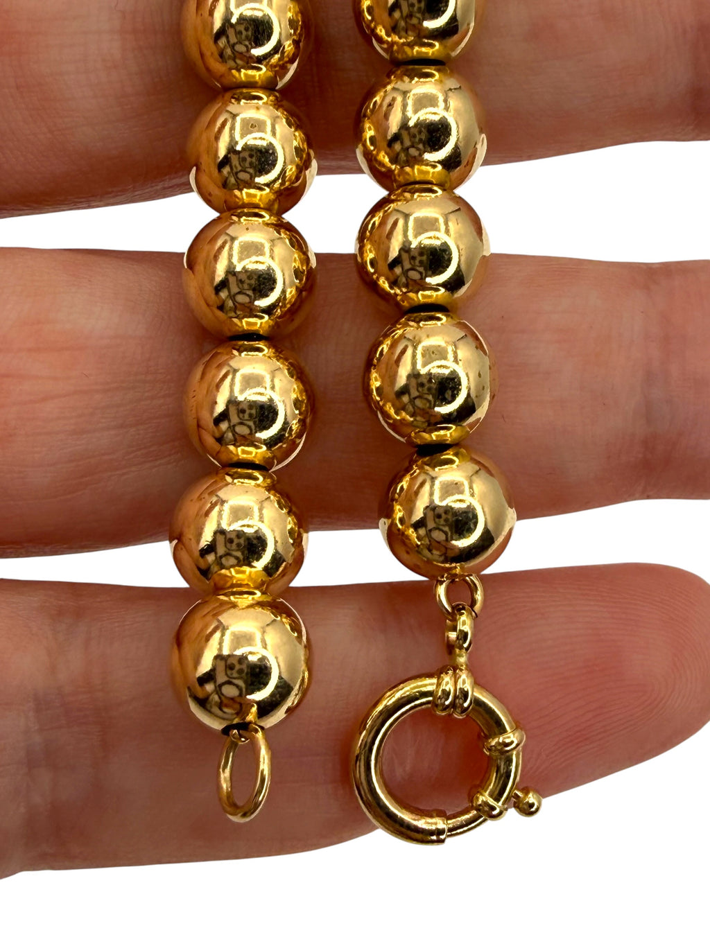14k Ball Bracelet