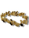 14k Onyx Diamond Bracelet