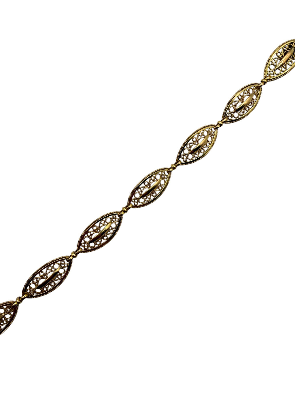 18k French Filigree Bracelet