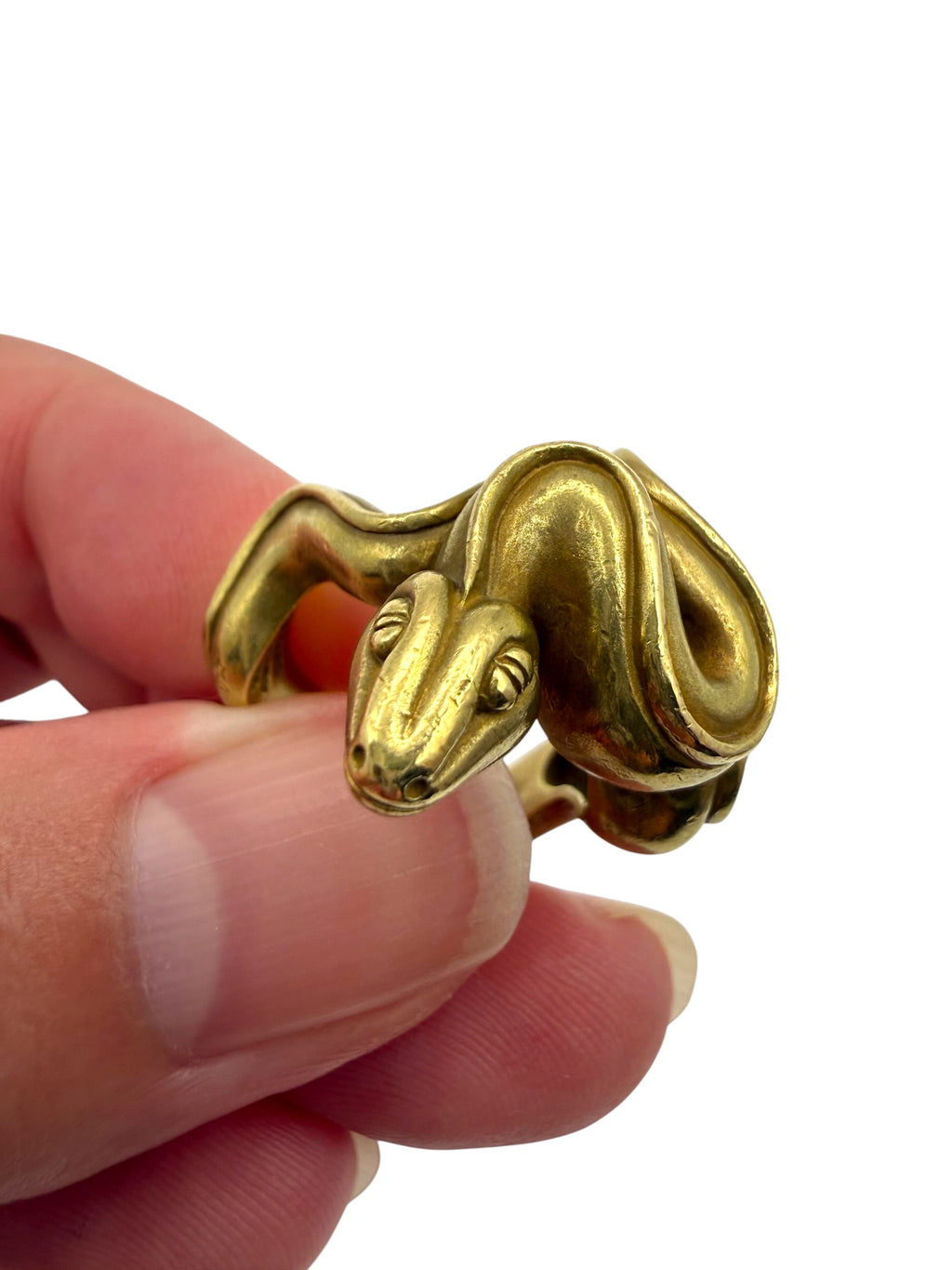 18k Kieselstein-Cord Snake Ring