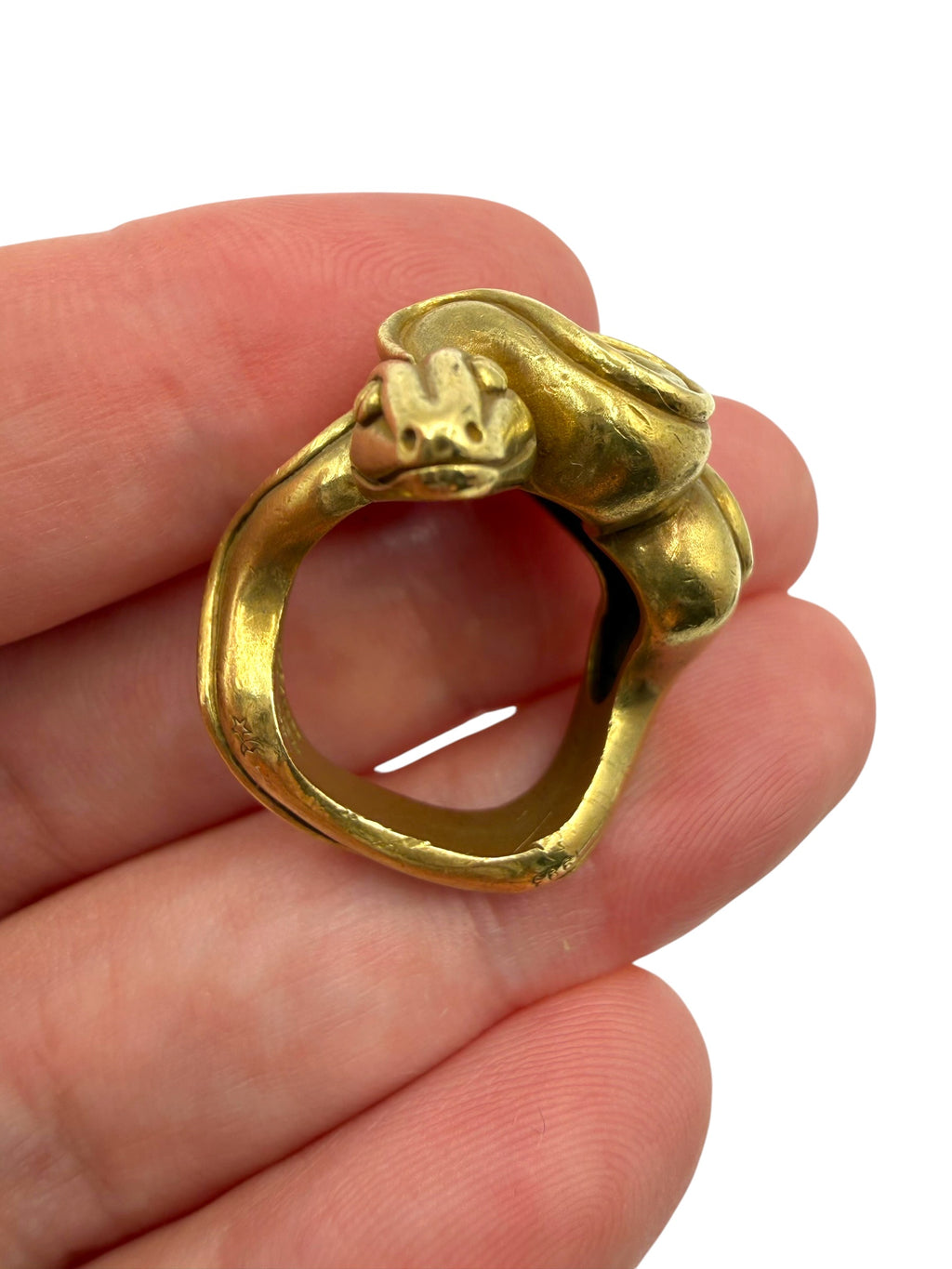 18k Kieselstein-Cord Snake Ring
