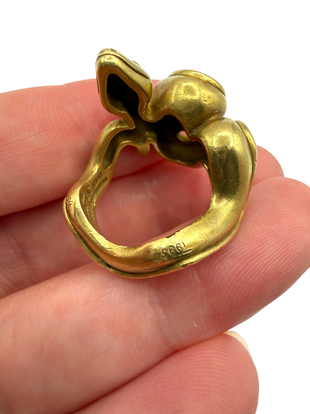 18k Kieselstein-Cord Snake Ring