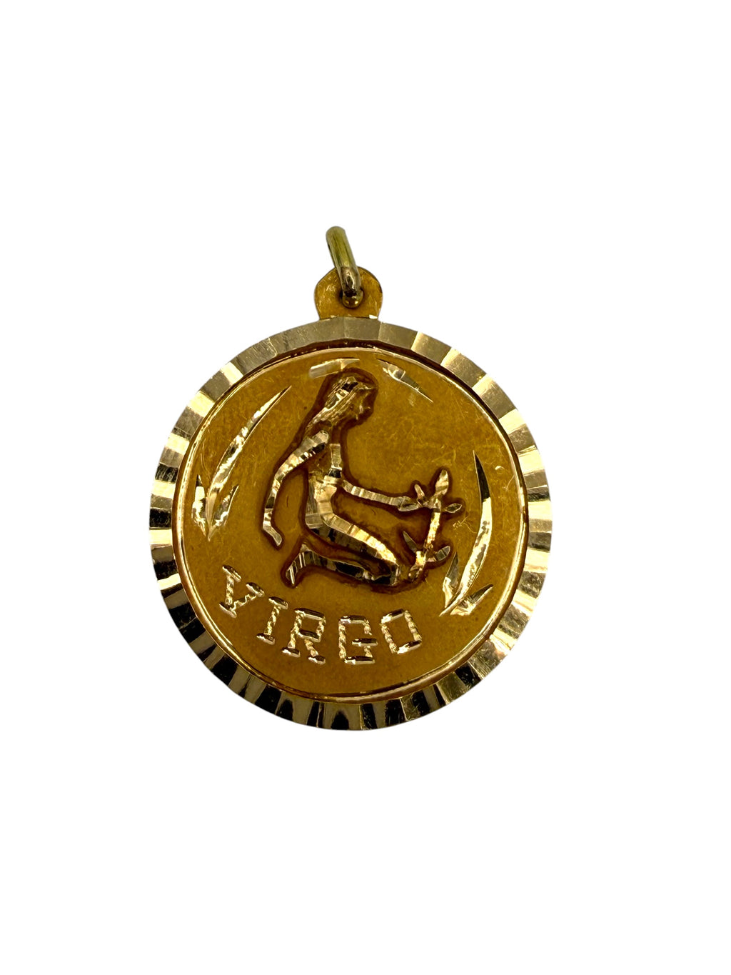 18k Virgo Pendant