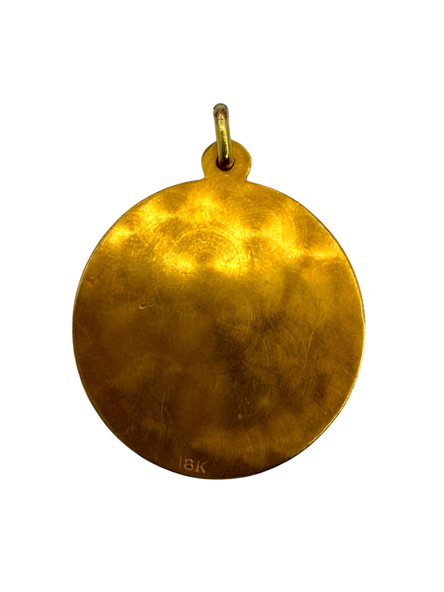 18k Virgo Pendant
