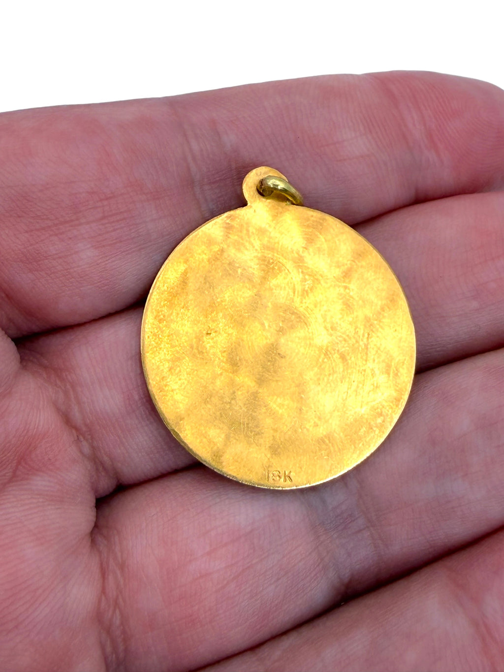 18k Virgo Pendant