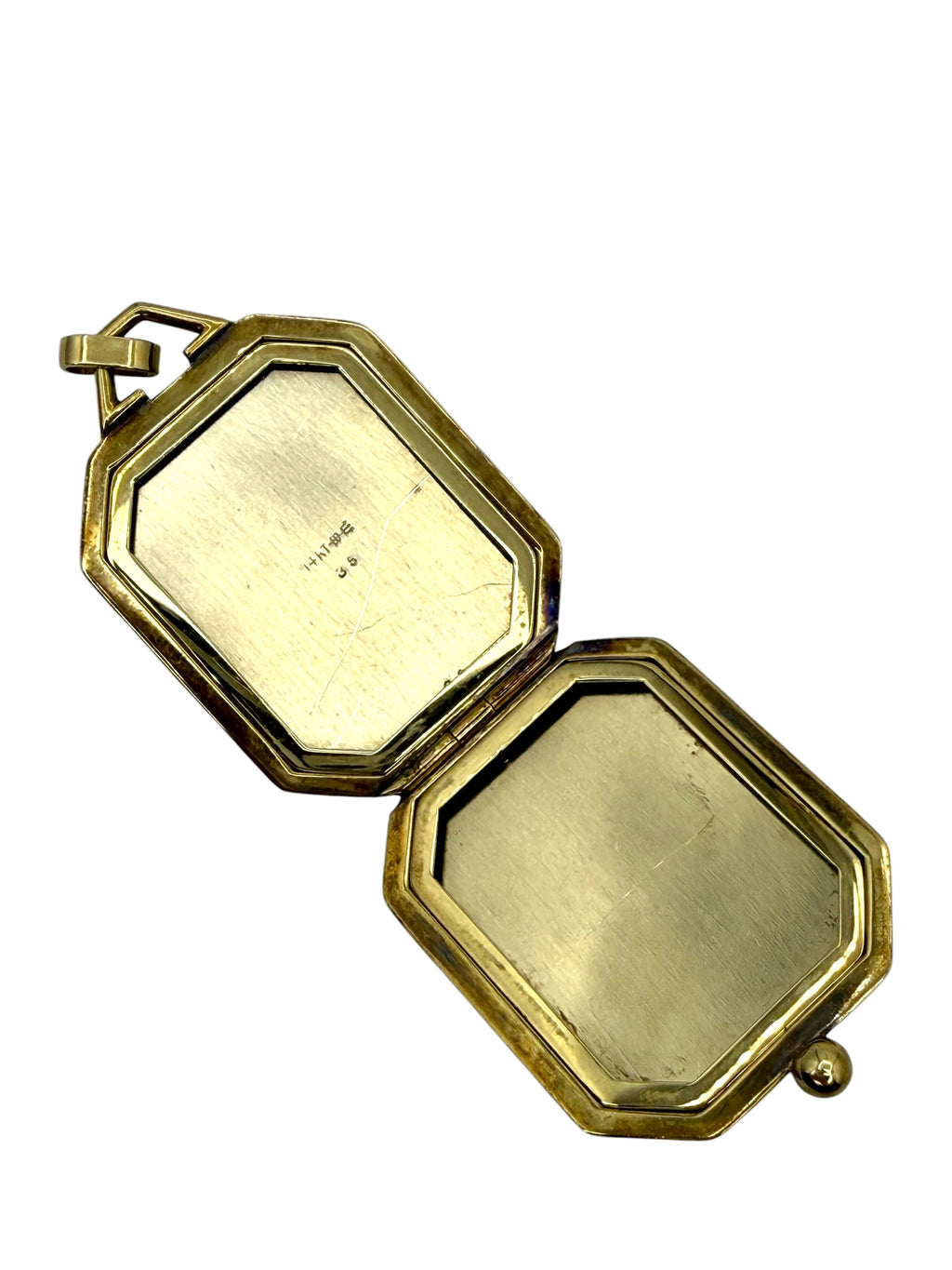 14k Edwardian Enamel Locket