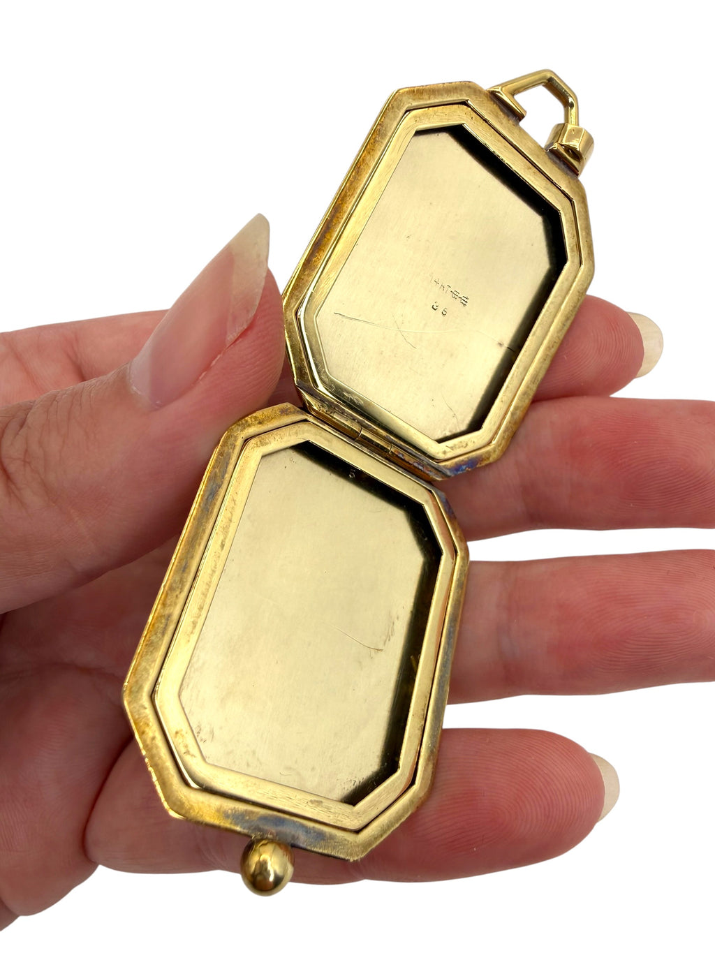 14k Edwardian Enamel Locket