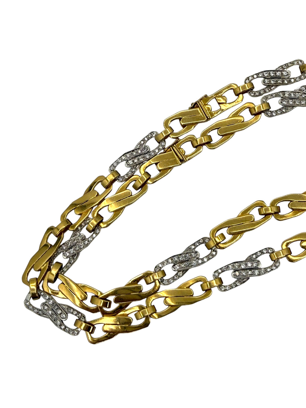 18k Carlo Weingrill Diamond Necklace Set