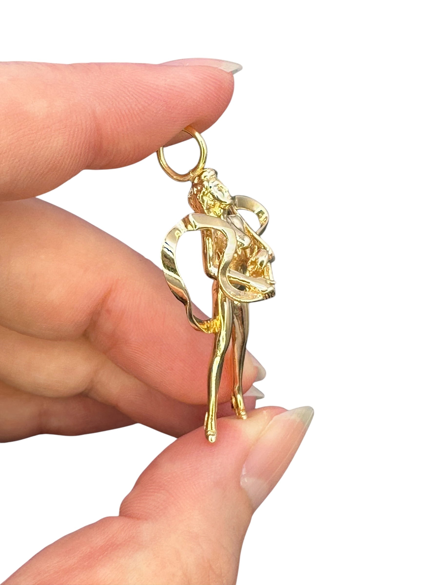 14k Marilyn Monroe Pendant