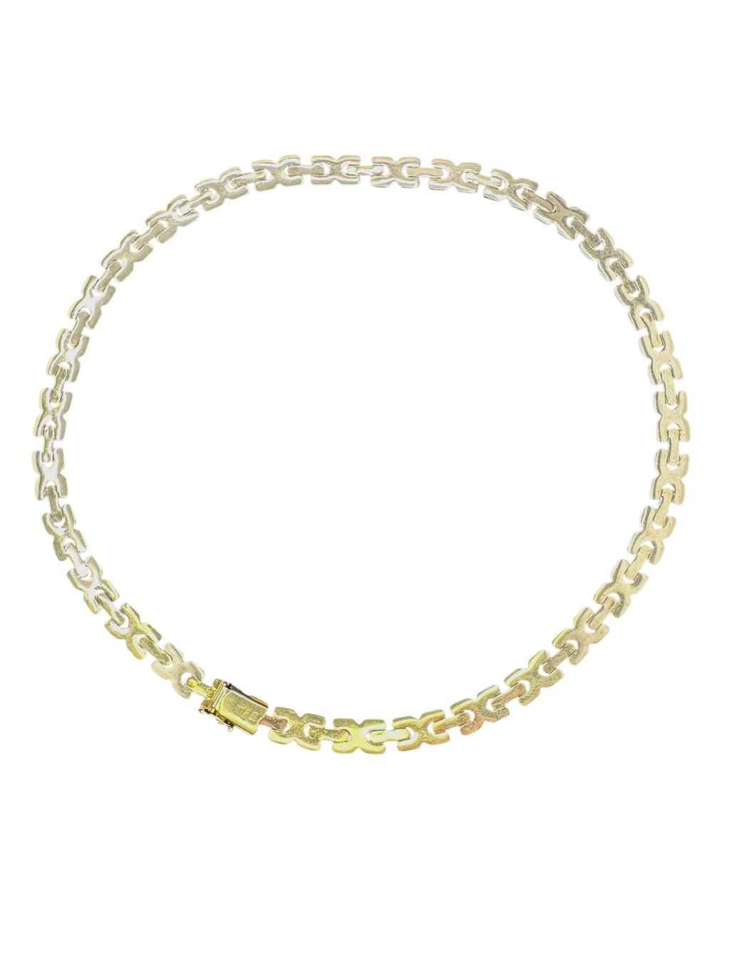14k X Link Collar Necklace