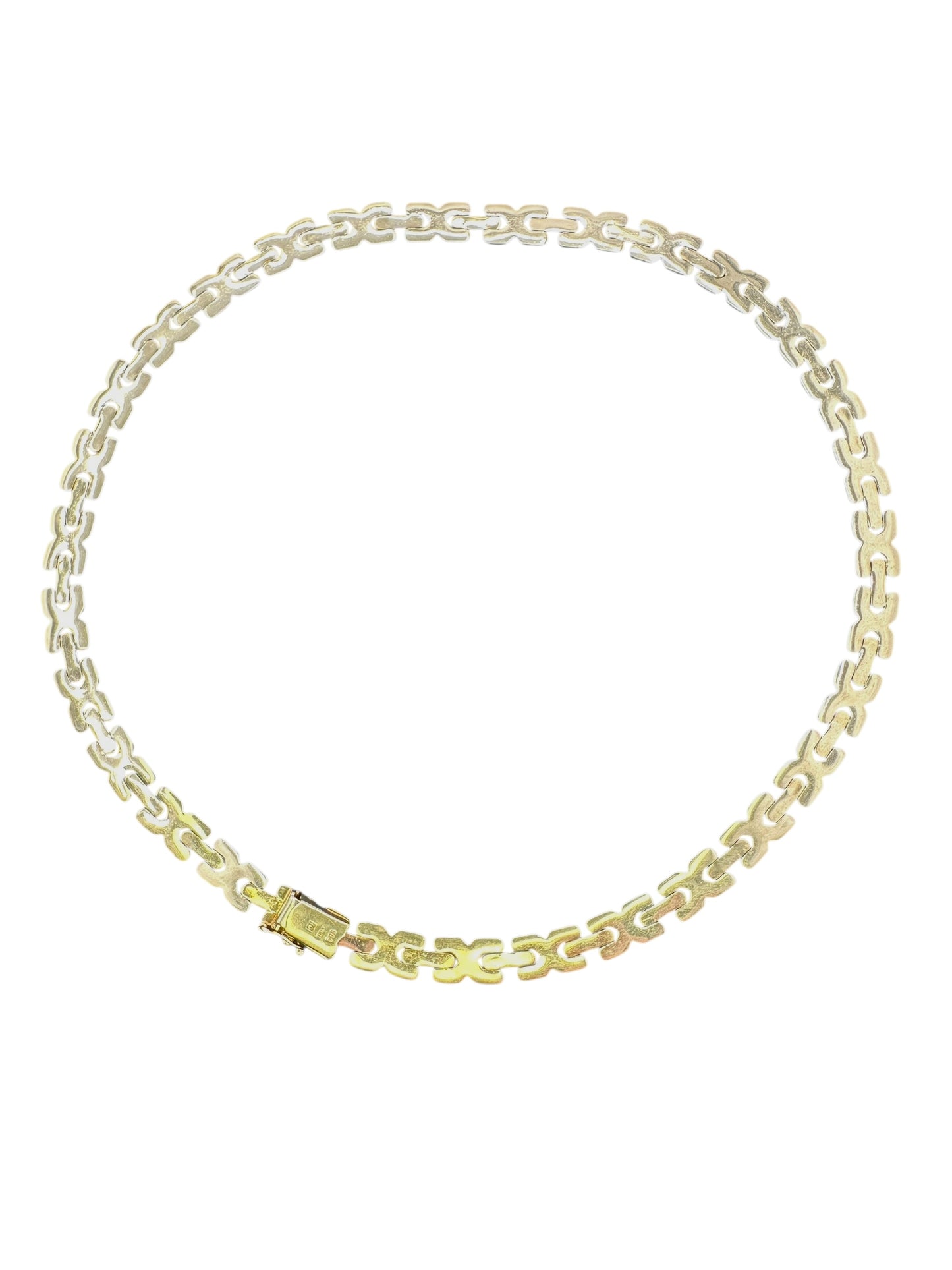 14k X Link Collar Necklace