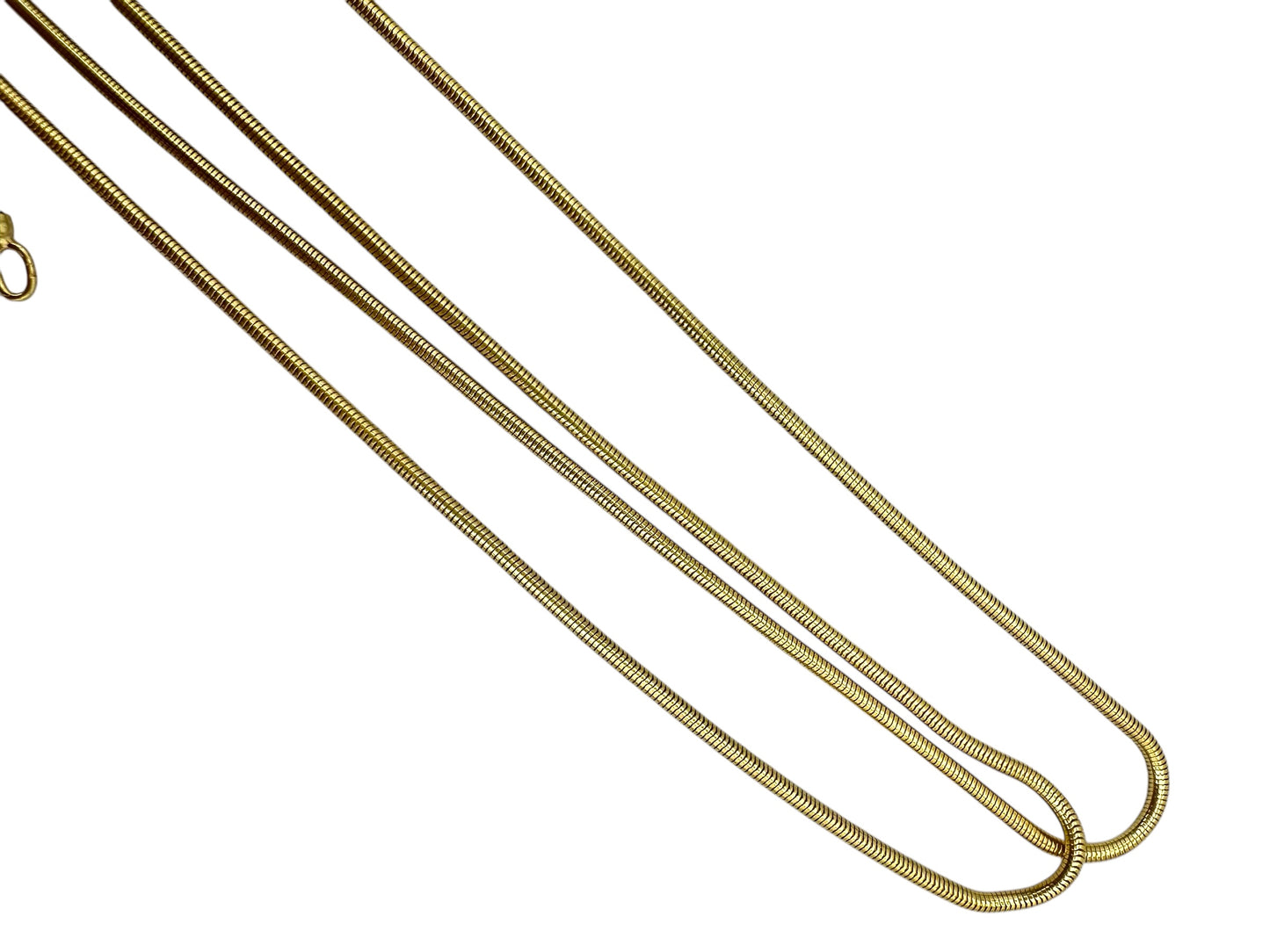 14k Uno a Erre Snake Chain