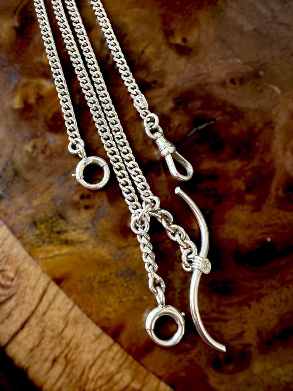 14k Curb Watch Chain