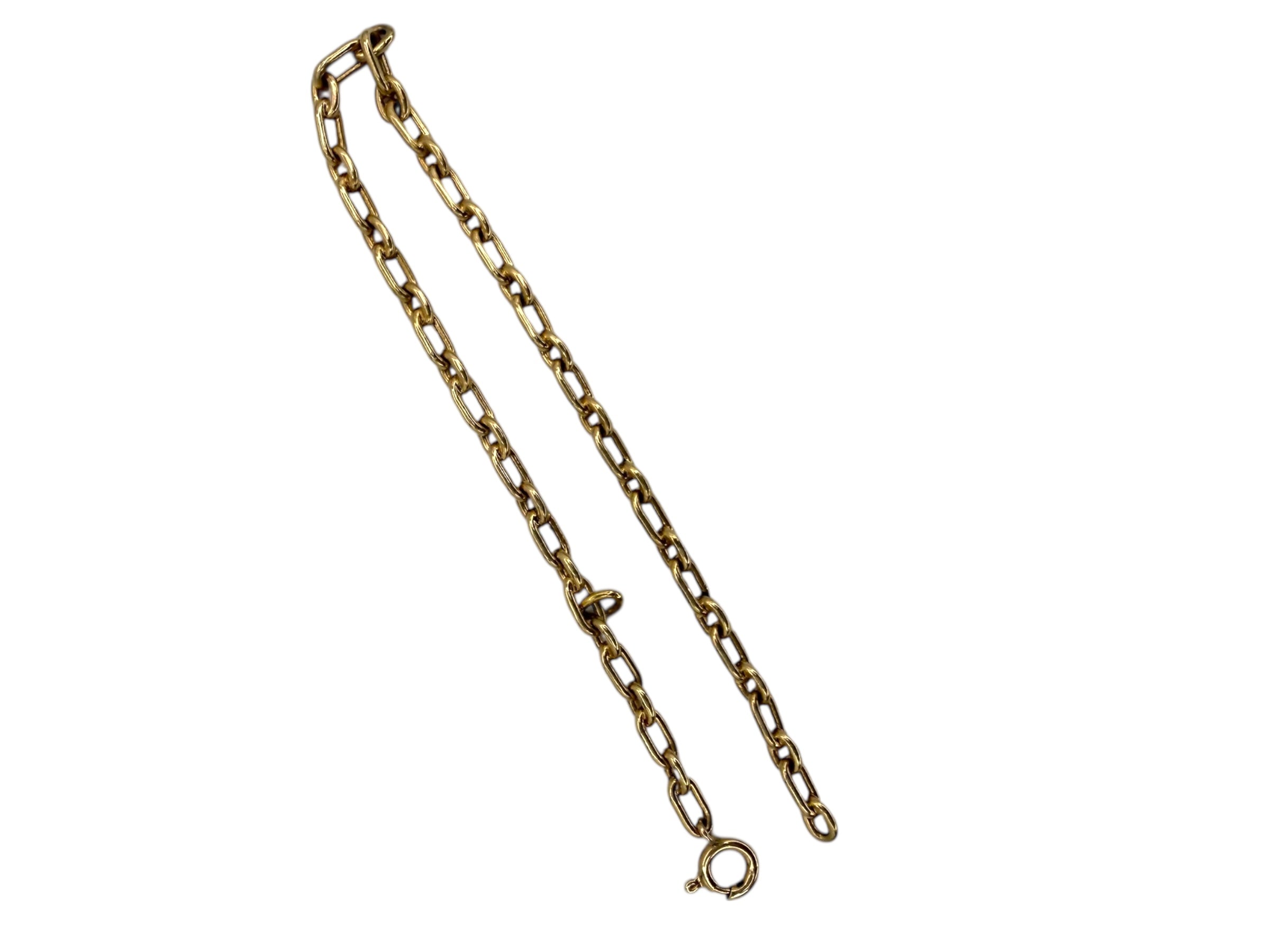 14k Cable Link Bracelet
