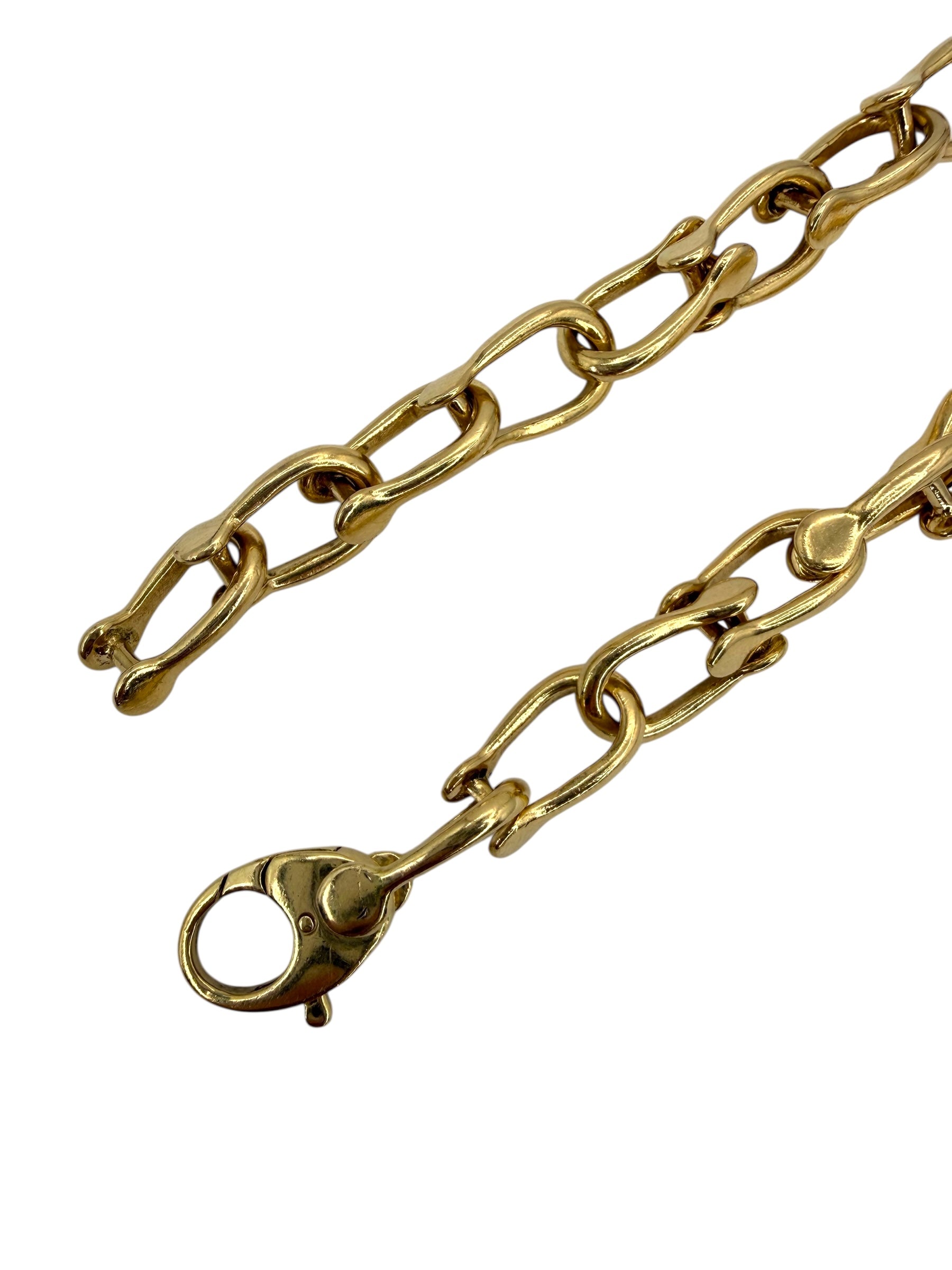 14k Shackle Link Bracelet