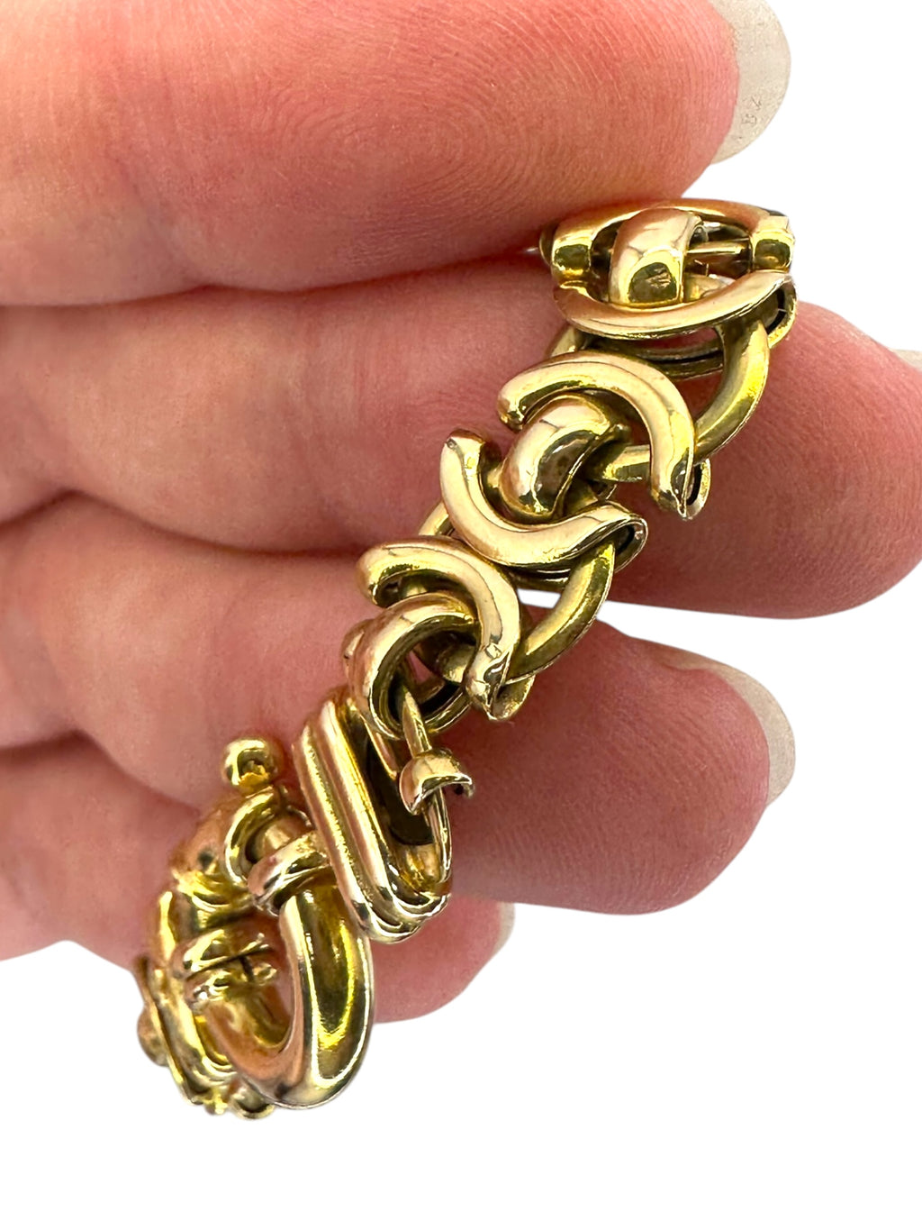 14k Byzantine Link Bracelet