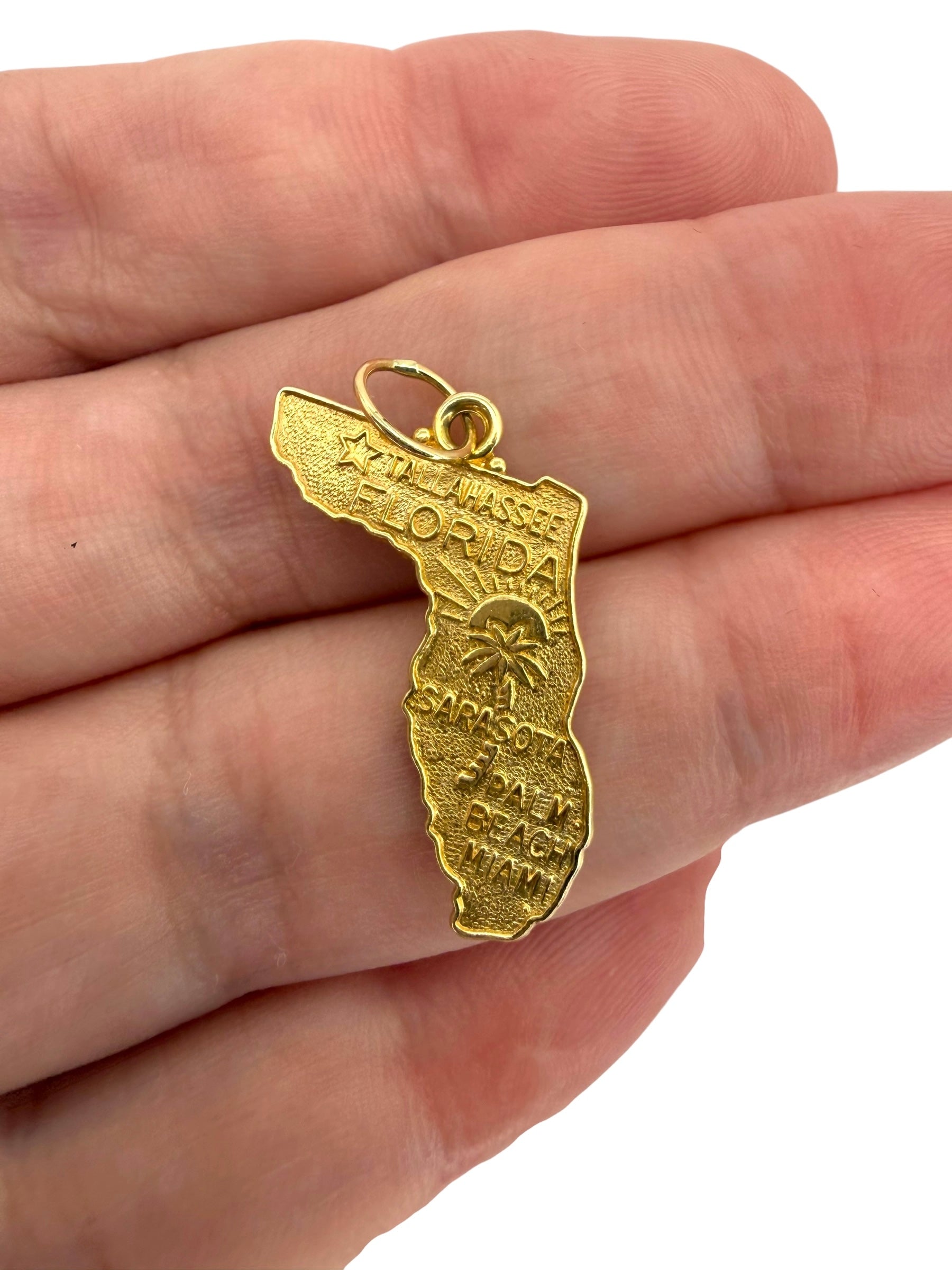 14k Florida State Charm