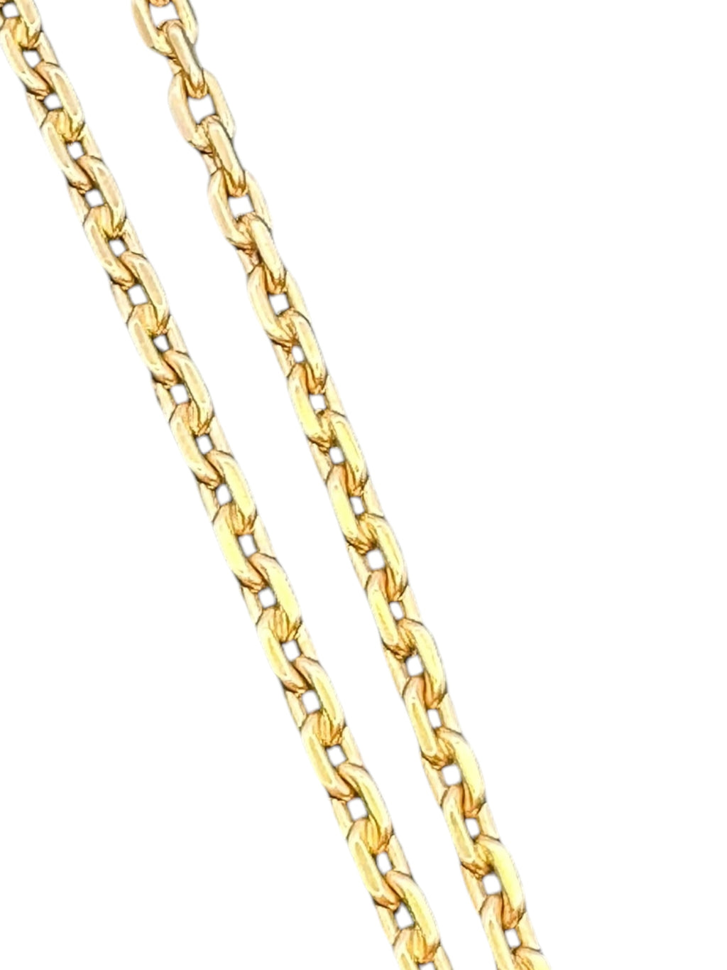 18k Biker Link Chain Necklace