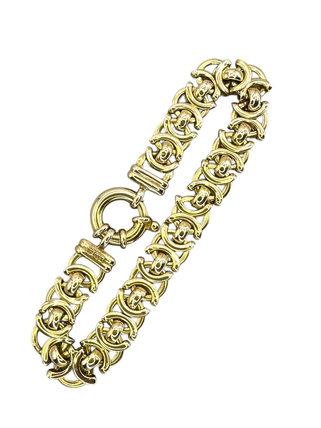 14k Byzantine Link Bracelet