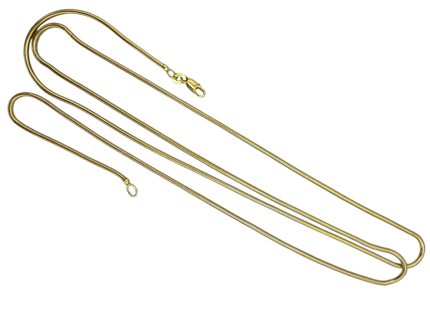 14k Uno a Erre Snake Chain
