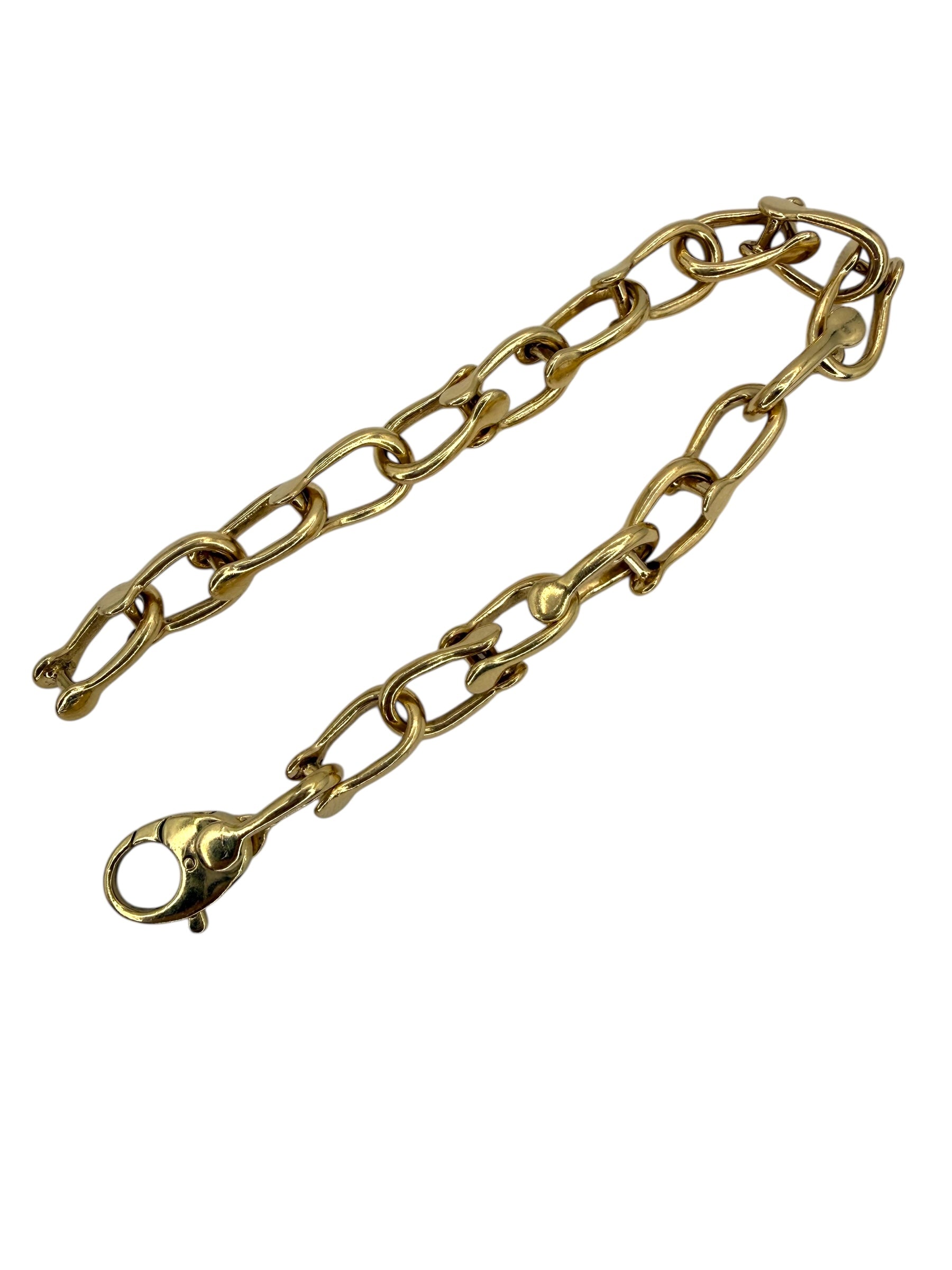 14k Shackle Link Bracelet