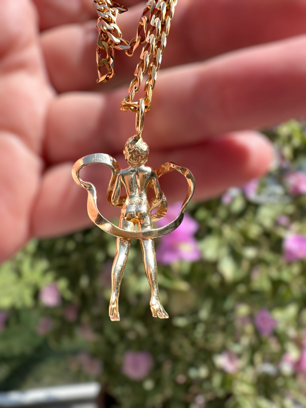 14k Marilyn Monroe Pendant