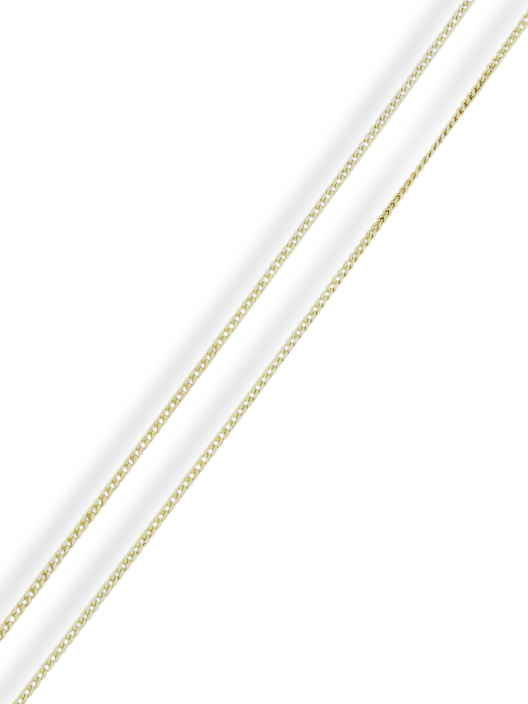 18k Yellow Gold Curb Chain