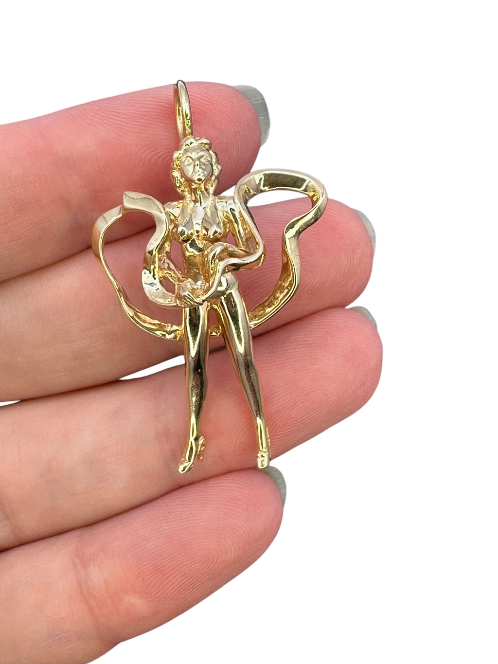 14k Marilyn Monroe Pendant