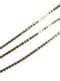 14k Flat Box Link Chain Necklace
