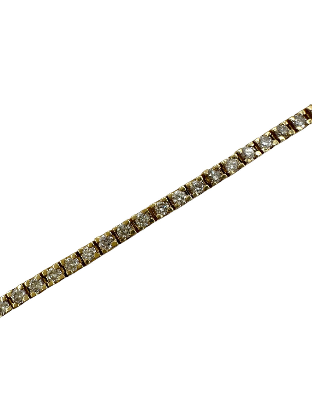 14k Diamond Tennis Bracelet