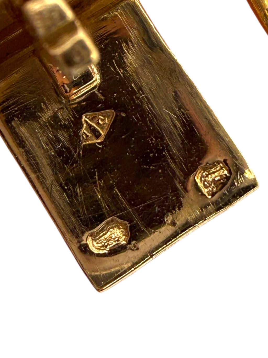 18k Twisted Curb Bracelet