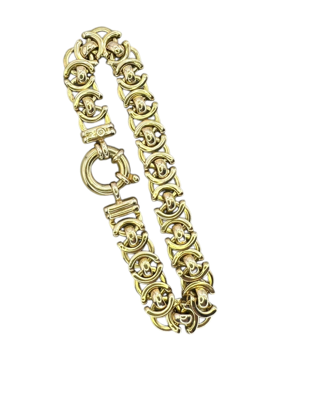 14k Byzantine Link Bracelet