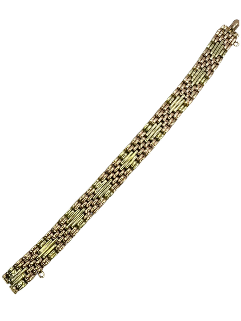 14k Imperial Russian Gate Link Bracelet