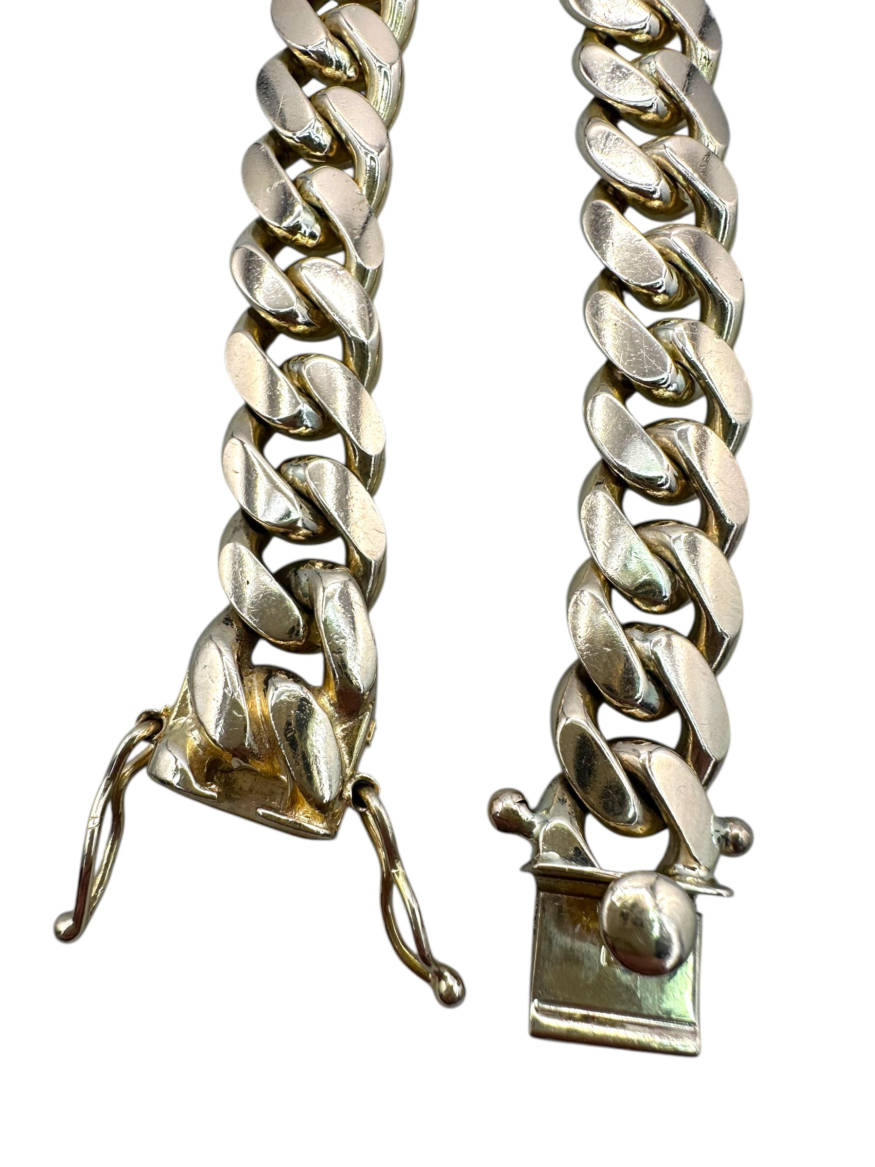 14k Heavy Cuban Link Bracelet
