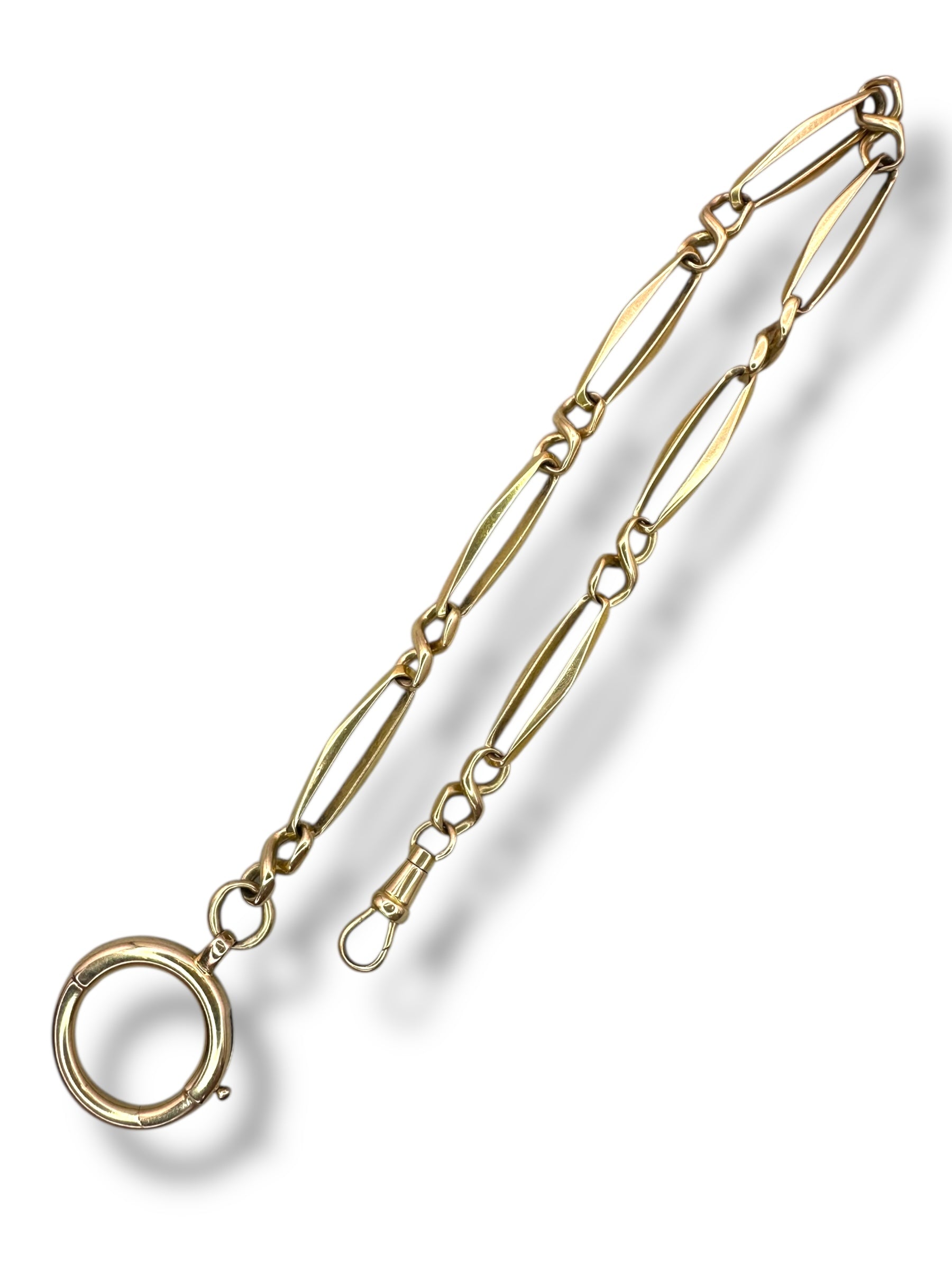 18k Open Link Watch Chain