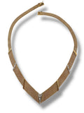 18k Retro Diamond Mesh Necklace