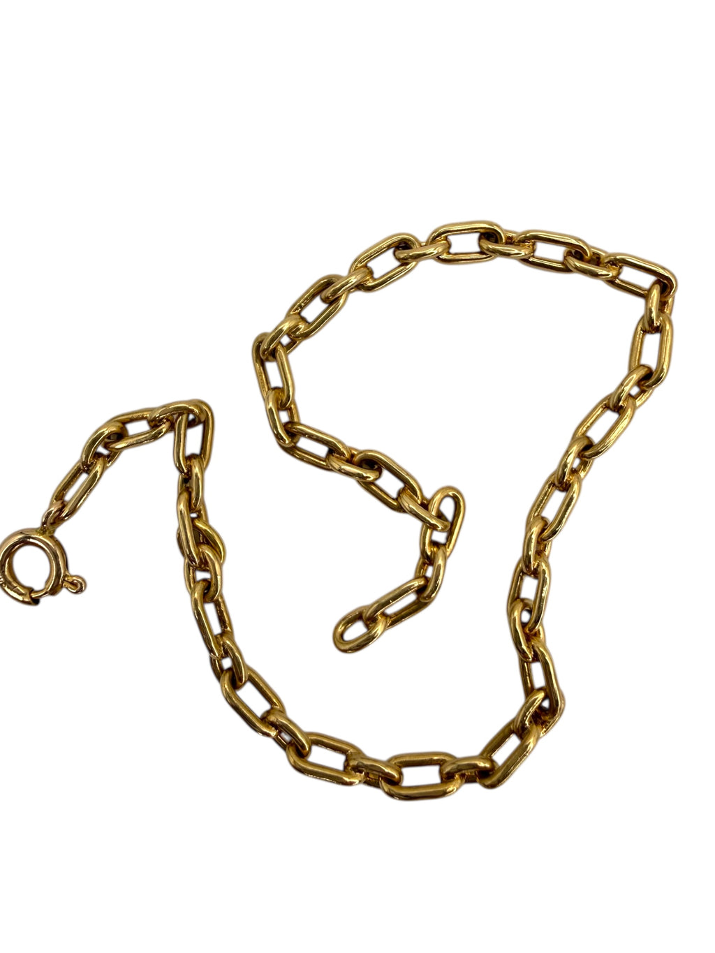 14k Cable Link Bracelet