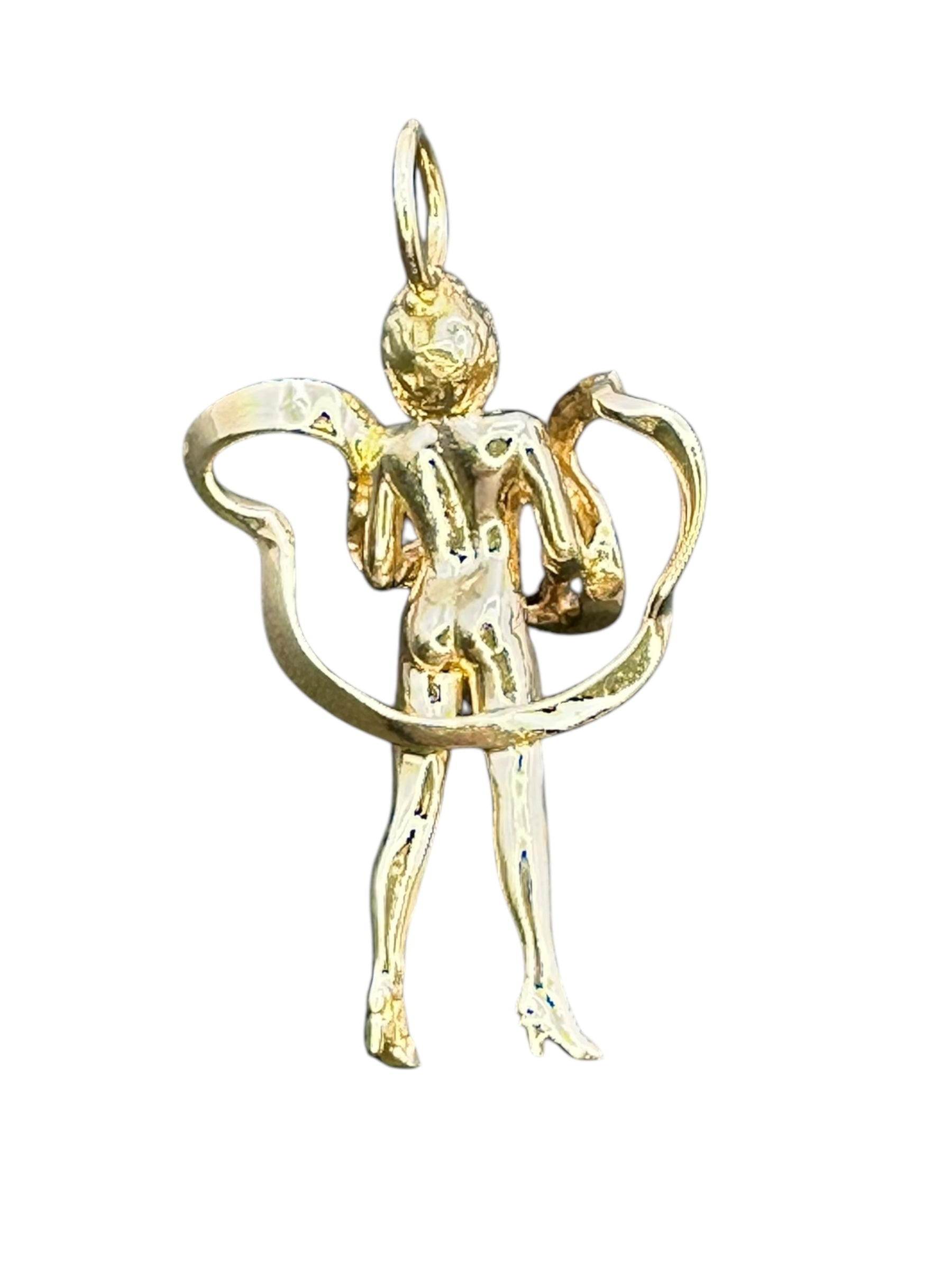 14k Marilyn Monroe Pendant