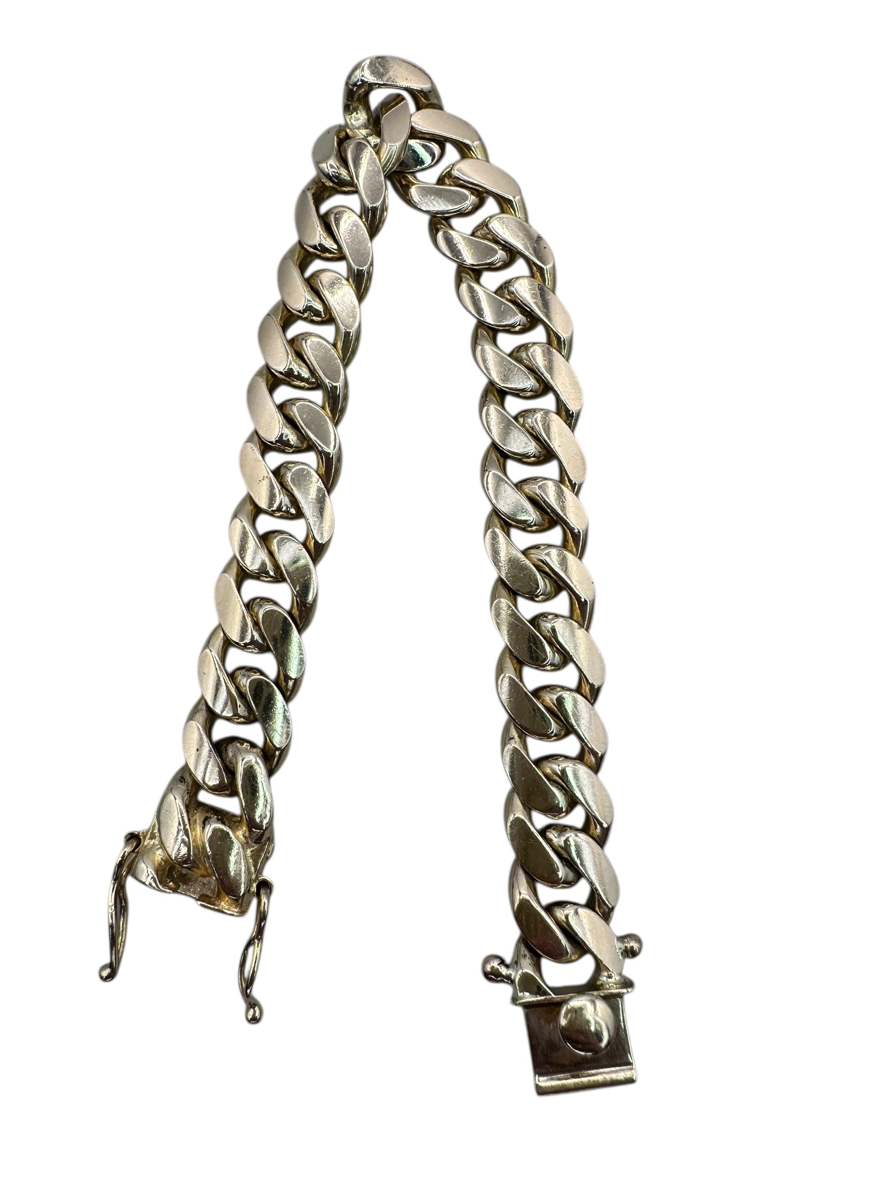 14k Heavy Cuban Link Bracelet