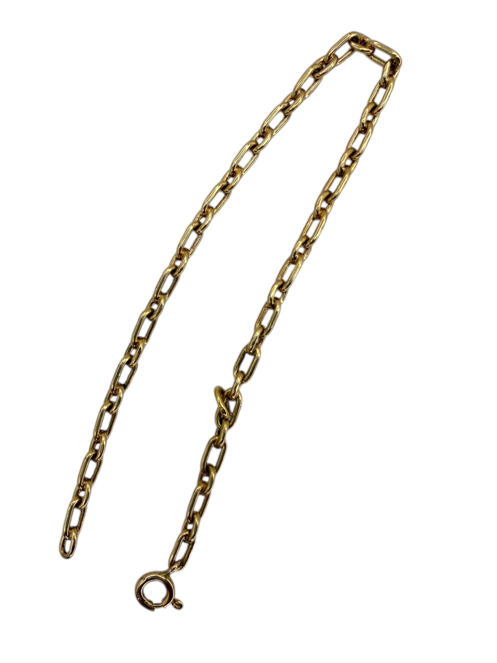 14k Cable Link Bracelet