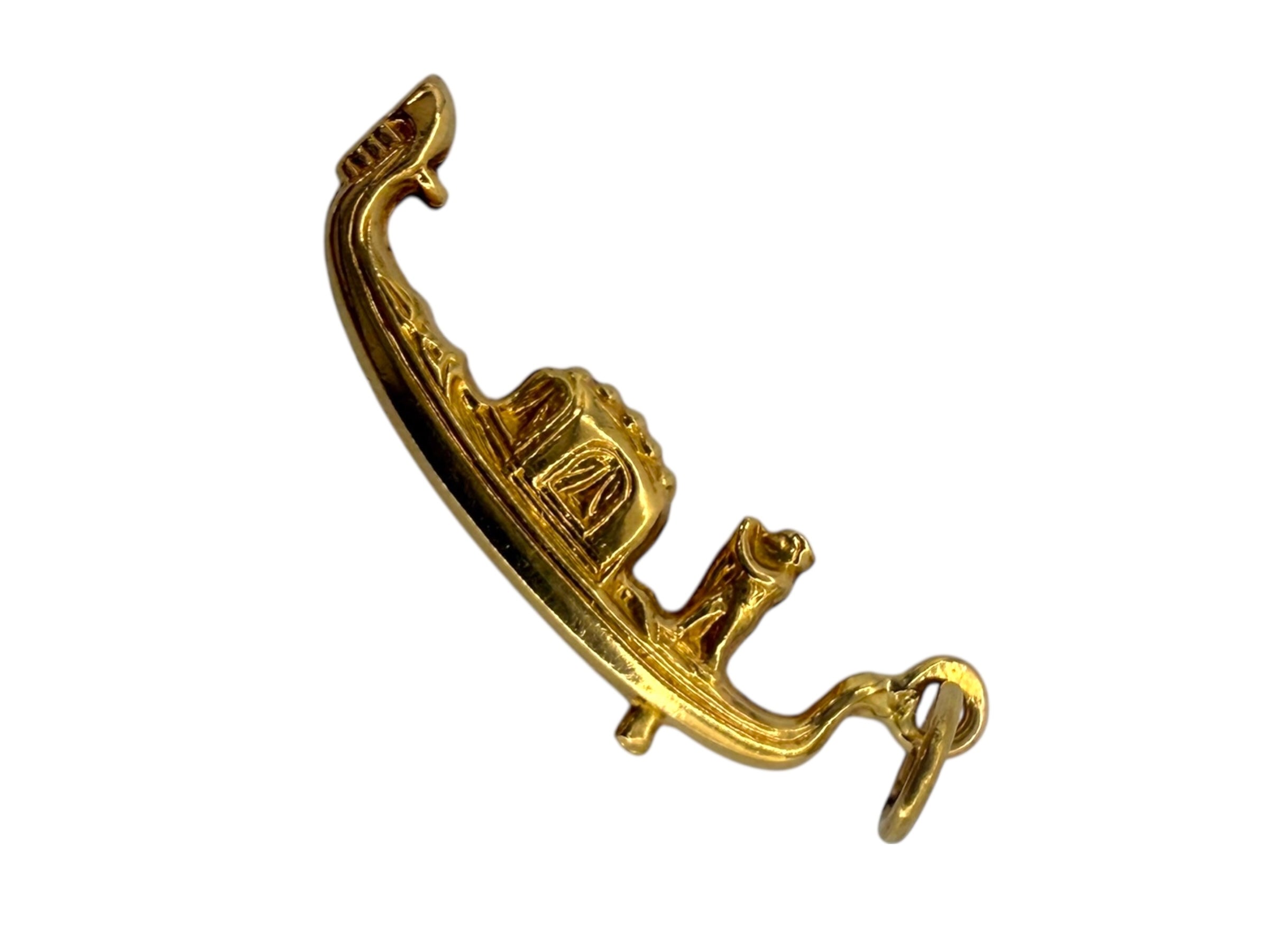 18k Gondola Venice Charm