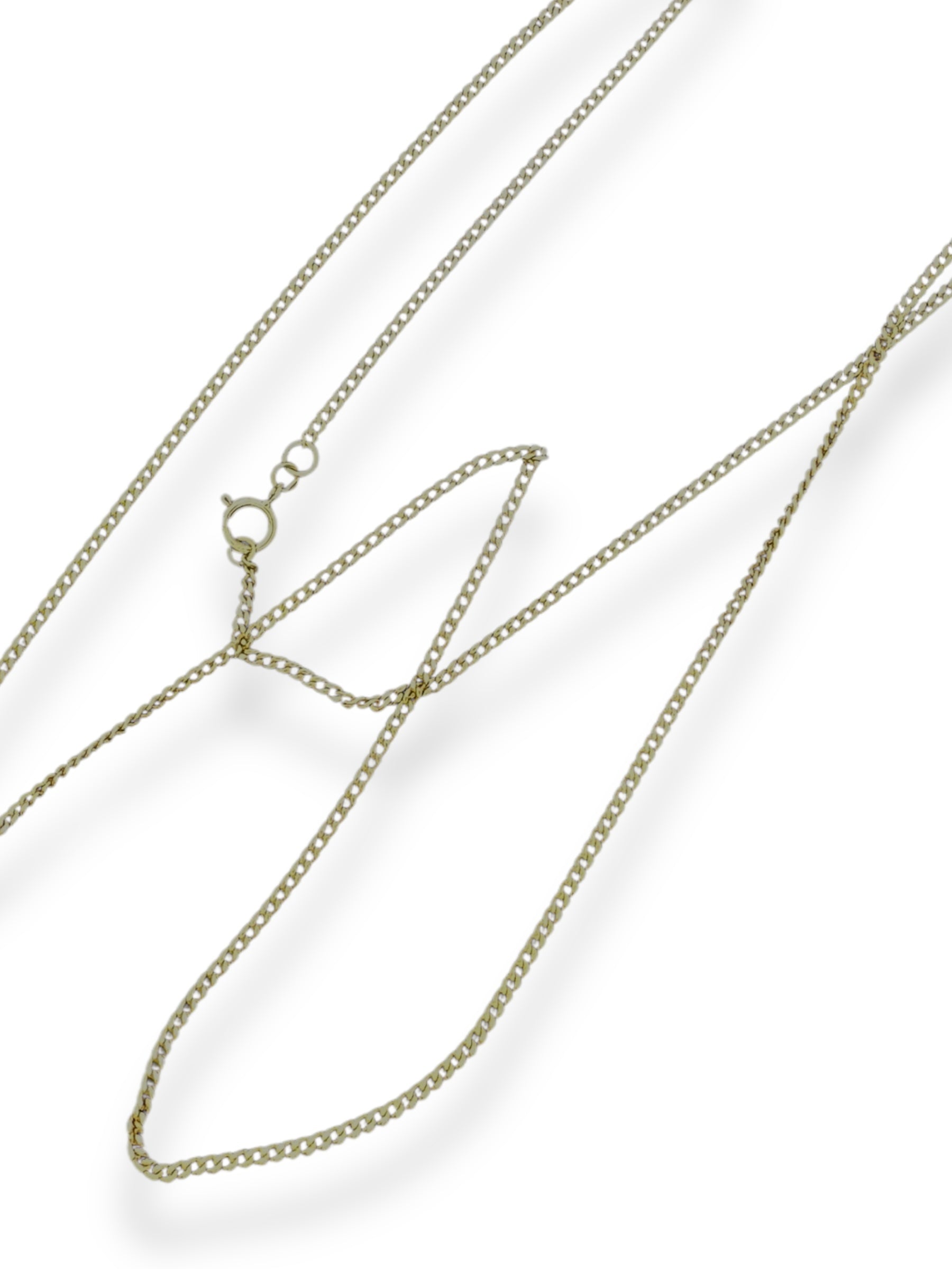18k Yellow Gold Curb Chain