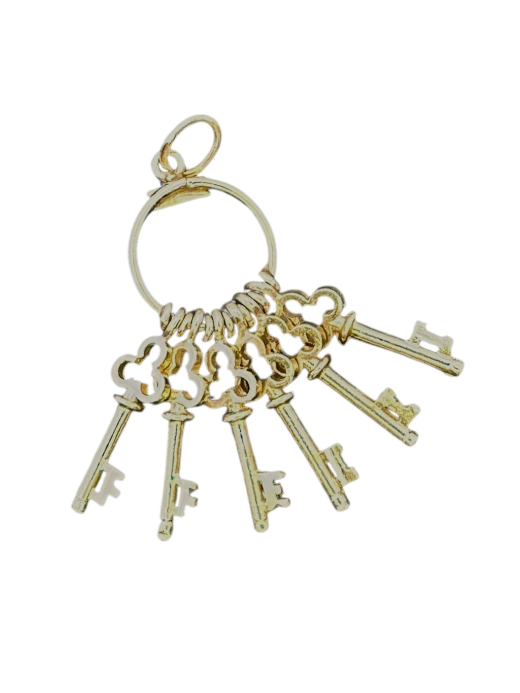 14k Keys Pendant