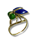 14k Fly Enamel Ring