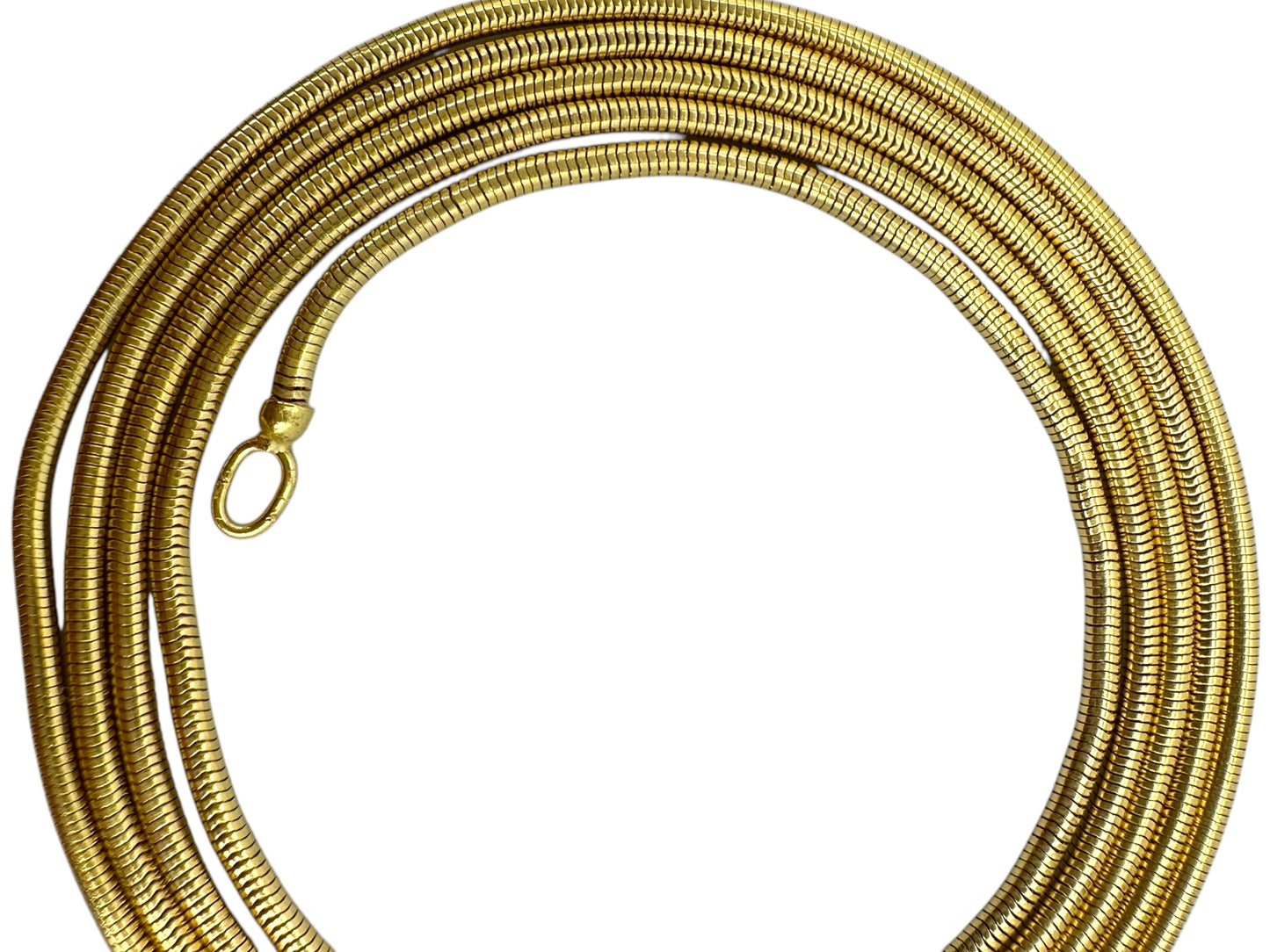14k Uno a Erre Snake Chain