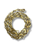 14k Two Tone Fancy Link Necklace