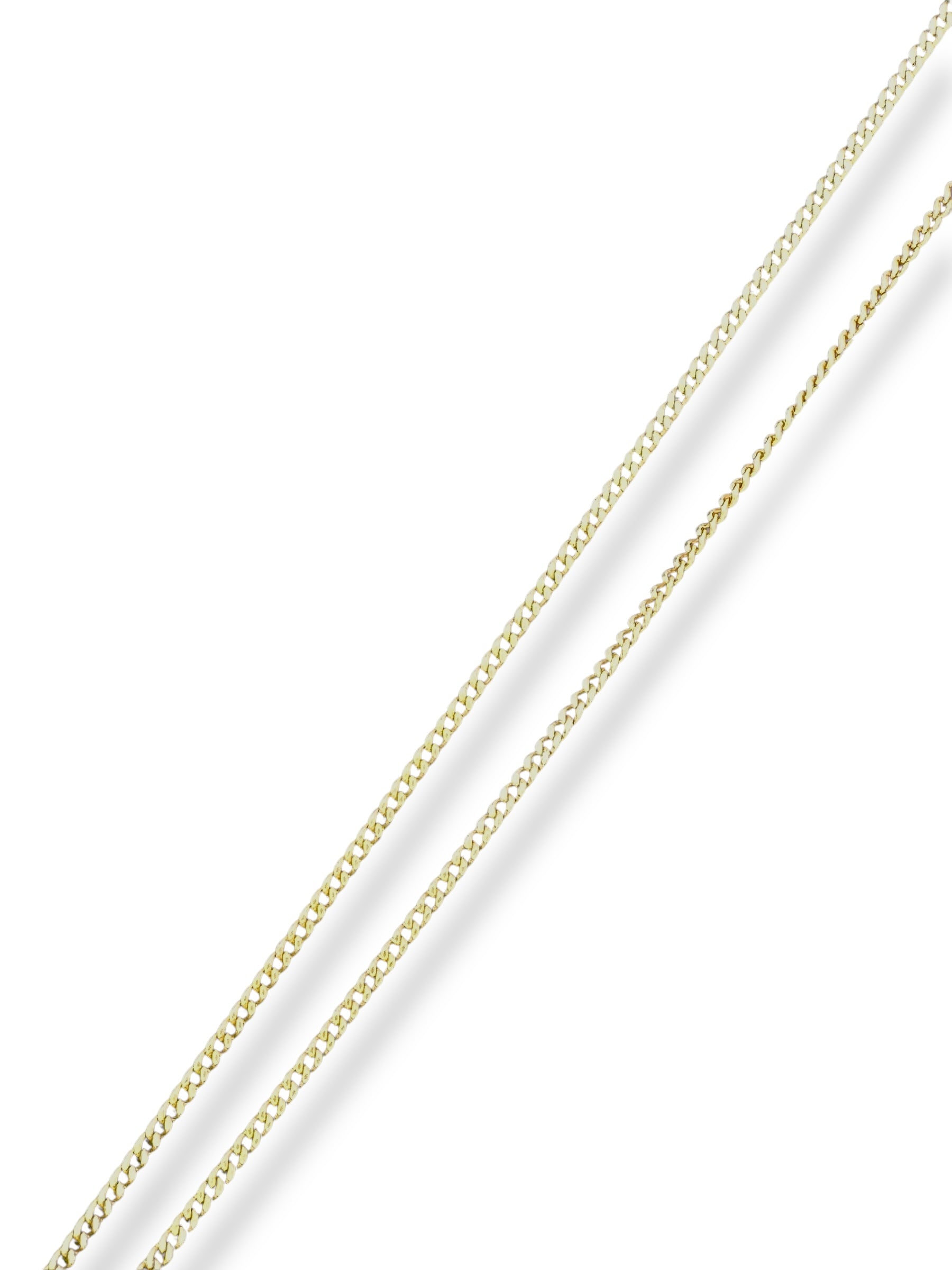18k Yellow Gold Curb Chain