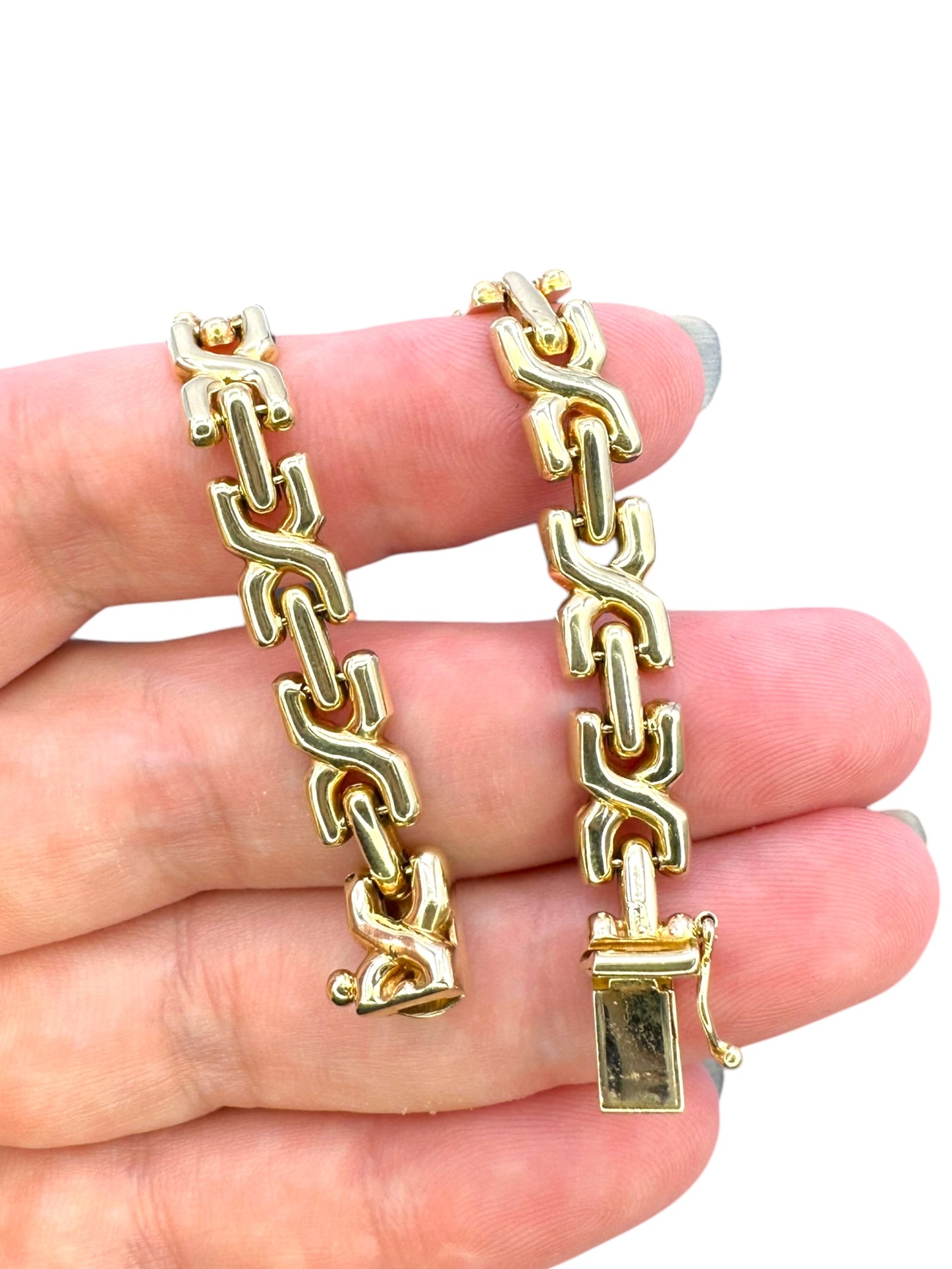 14k X Link Collar Necklace